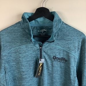 Men's Activewear 1/4 Quarter Zip Active Long sleeve shirt